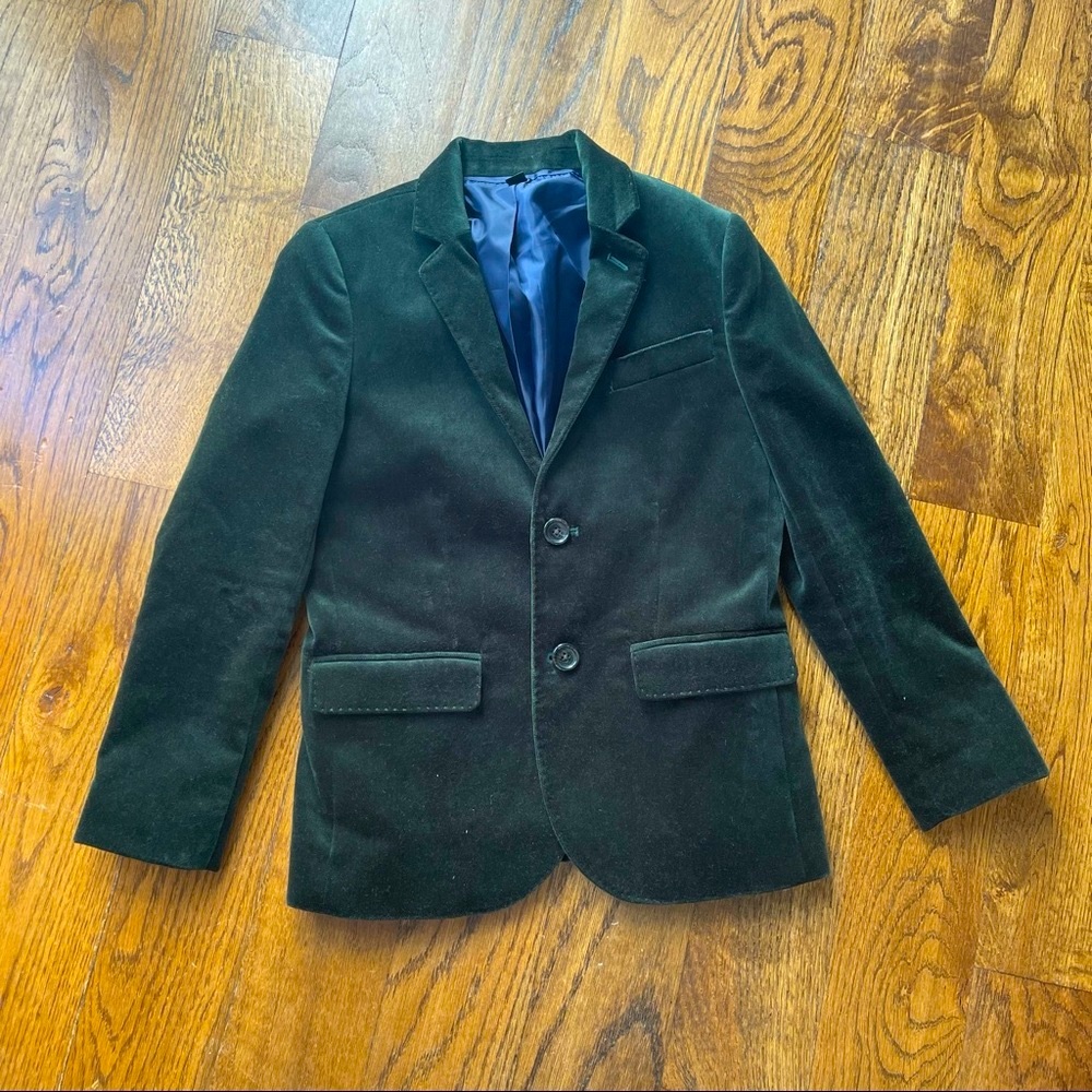 Crewcuts Velvet Ludlow Blazer